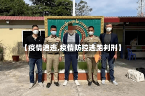 【疫情追逃,疫情防控逃跑判刑】