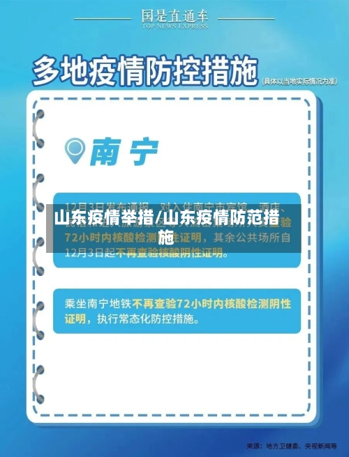 山东疫情举措/山东疫情防范措施-第2张图片