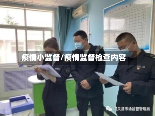 疫情小监督/疫情监督检查内容-第3张图片