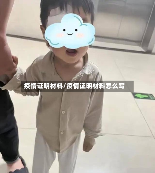 疫情证明材料/疫情证明材料怎么写-第2张图片